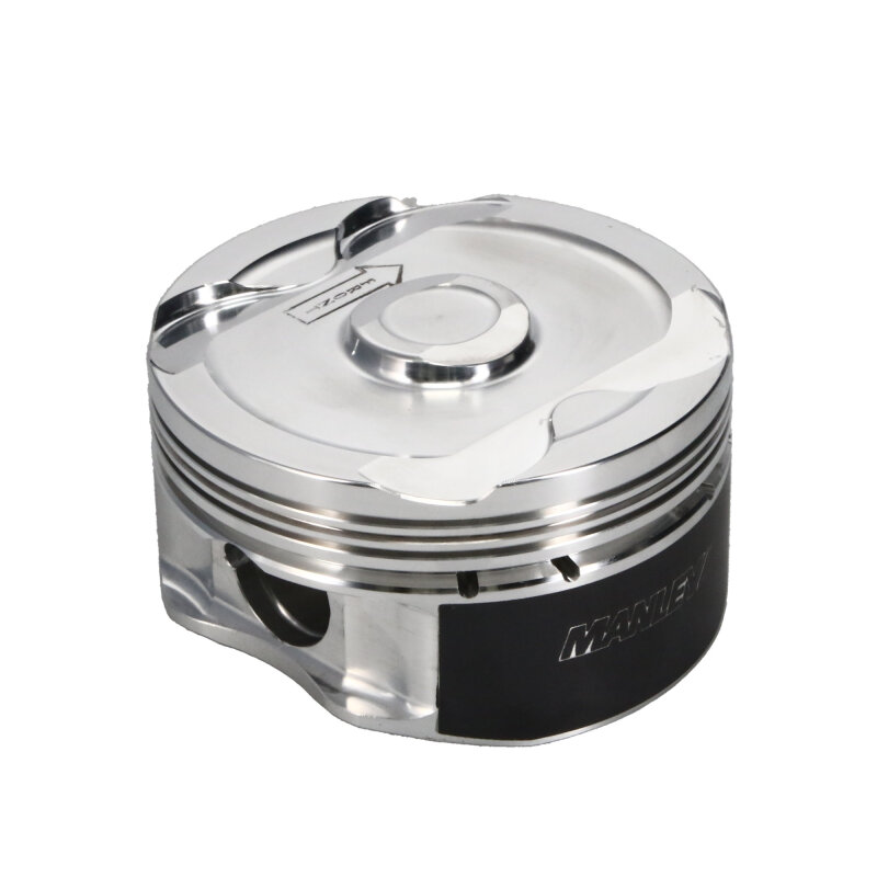 Ford Coyote Piston Set - Manley Performance - Platinum Extreme Duty - 6cc Dish 3.667in Bore 10:1 CR - `18-`27